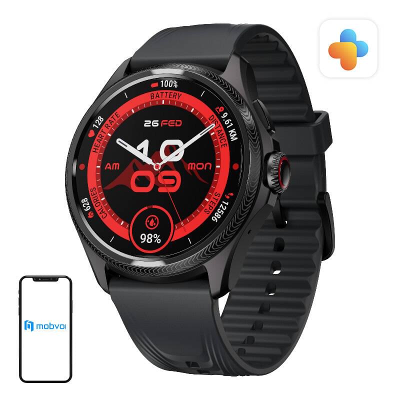 Mobvoi TicWatch Pro 5 Enduro pametni sat (crni)