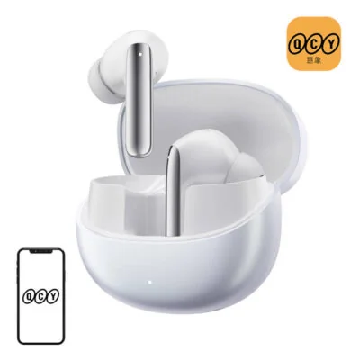 QCY MeloBuds Pro HT08 bežične slušalice, ANC (bijele)