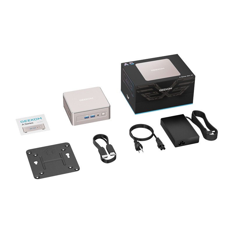 GEEKOM Mini PC A5 Ryzen 7 5825U 16GB RAM + 512GB SSD, Win11 Pro - Slika 8