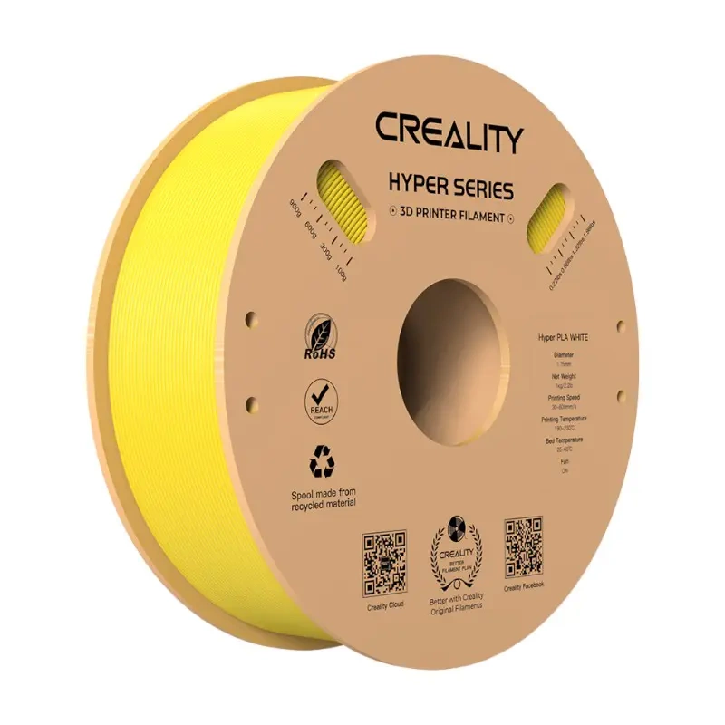 Creality Hyper PLA filament žuti