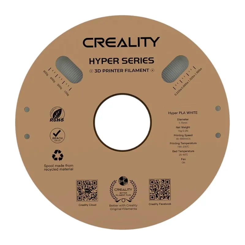 Creality Hyper PLA Filament (Bijela) - Slika 4