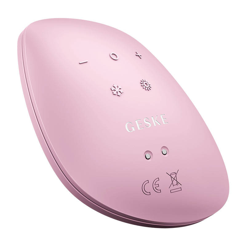 Geske Warm&Cool Mask 9u1 sonični masažer za lice rozi - Slika 4