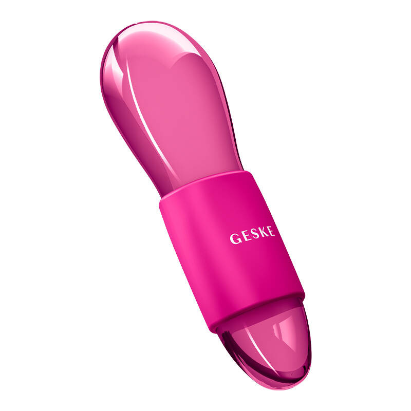 Geske 7u1 Cool & Warm Duo masažeri za područje oko očiju magenta - Slika 6