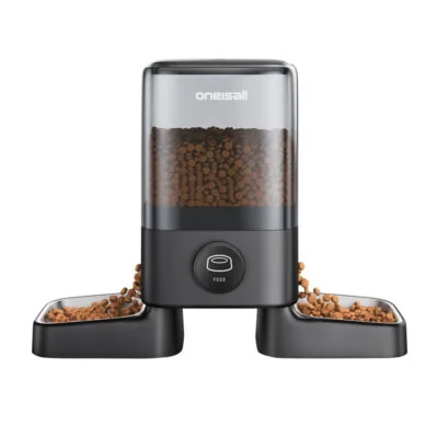 Oneisall PF09 dvostruka hranilica za kućne ljubimce 5L