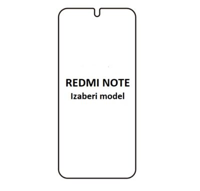 REDMI NOTE SVI MODELI HYDROGEL ZAŠTITNA FOLIJA