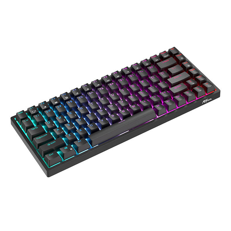 Royal Kludge RK84 RGB bežična mehanička tipkovnica, crveni prekidači, crna, UK layout - Slika 4