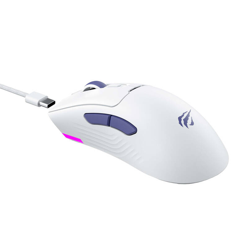Havit MS966 RGB žičani gaming miš bijeli - Slika 2