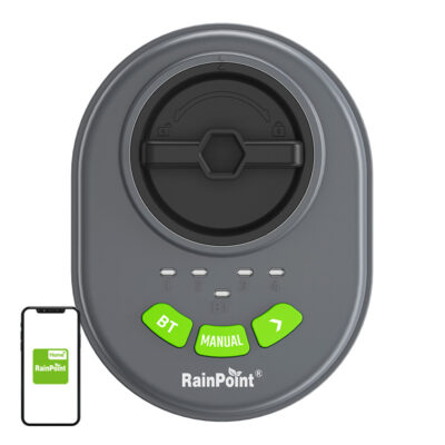 RainPoint kontroler za prskalice s 4 zone s aplikacijom, Bluetooth