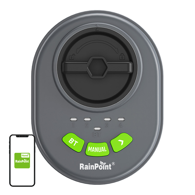 RainPoint kontroler za prskalice s 4 zone s aplikacijom, Bluetooth