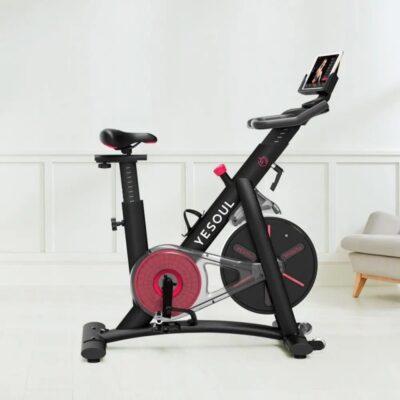 Alternative view of YESOUL S3 pametni magnetni sobni bicikl, crni