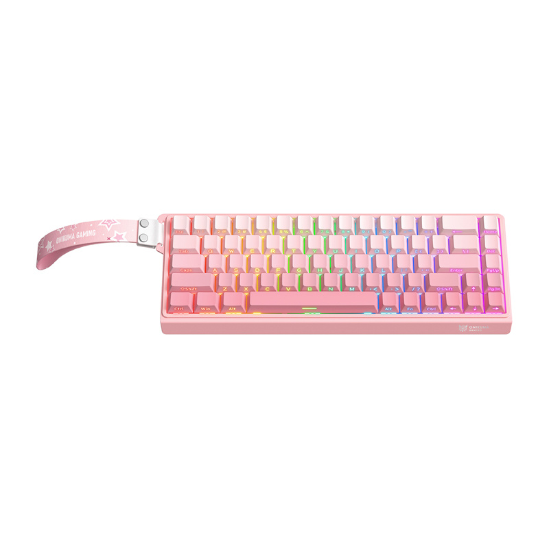 ONIKUMA G69 tipkovnica (roza) (QWERTY) EN