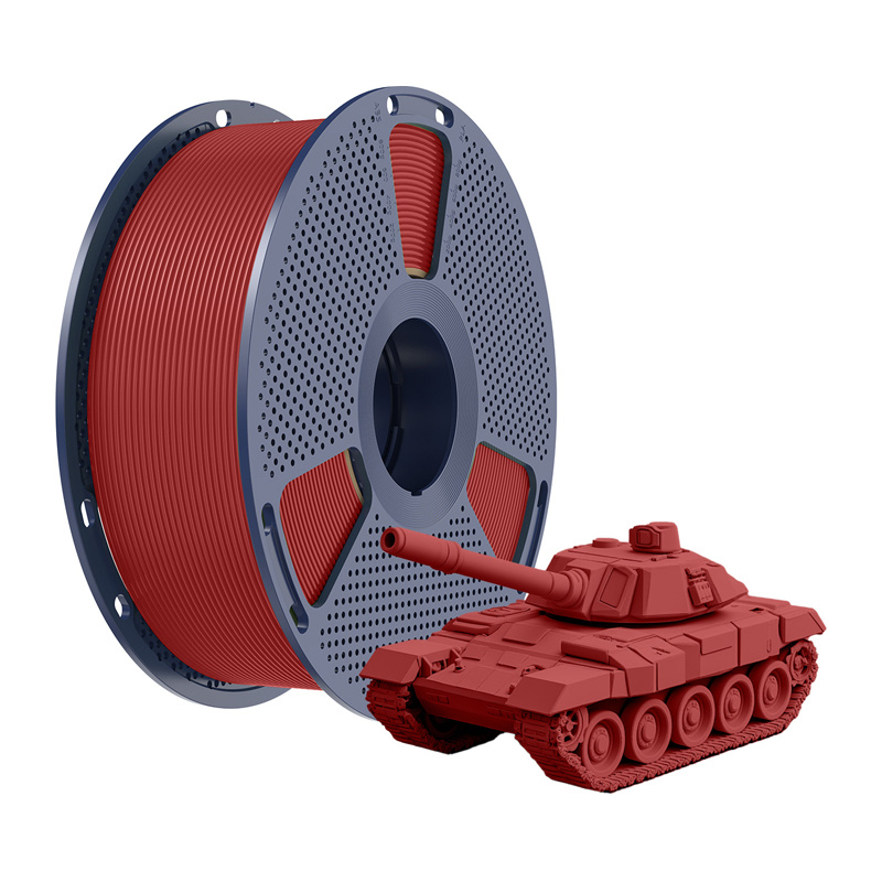 Sunlu PLA+ visok brzi crveni filament - Slika 2