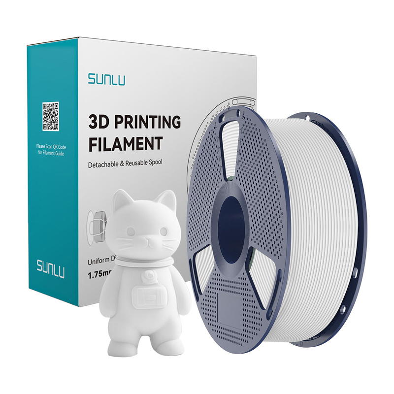 Sunlu PLA mat filament (bijeli)