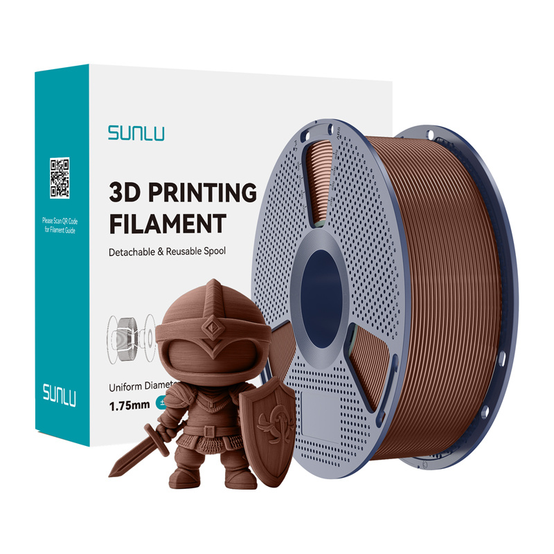 Sunlu PLA+ filament (čokolada)