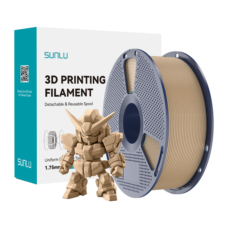 Sunlu PLA+ 2.0 filament (hrast)