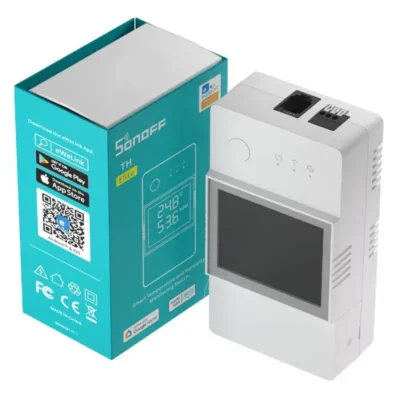 Alternative view of Sonoff THR320D TH Elite pametni WiFi prekidač za praćenje temperature i vlažnosti