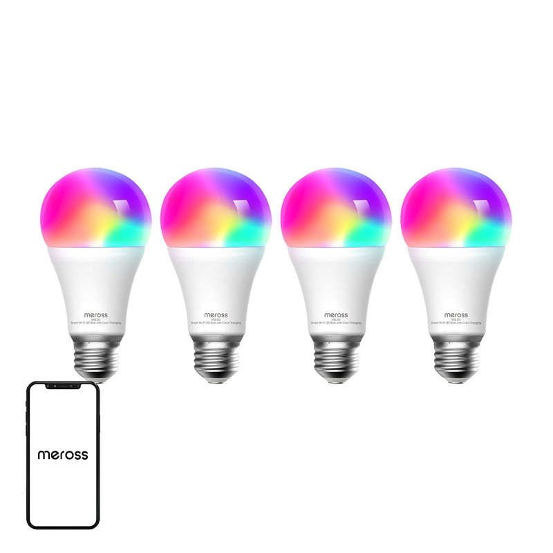 Meross MSL120 WiFi pametna LED žarulja (HomeKit) 4 kom