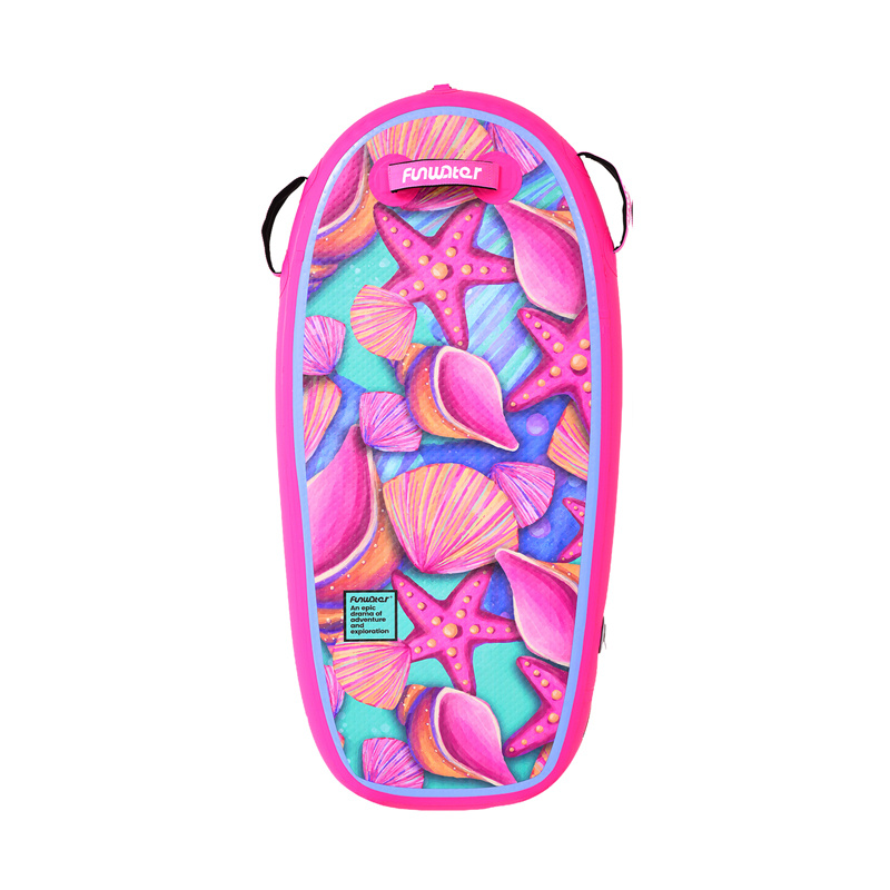 FunWater bodyboard na napuhavanje 1,1m, roza - Slika 2