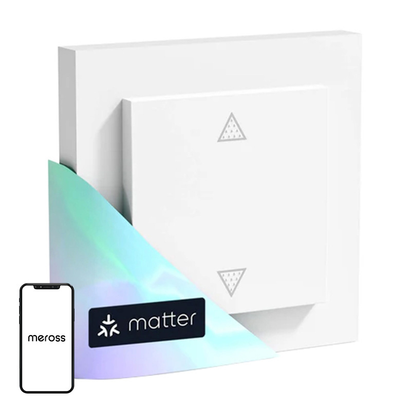 Meross MRS105MA-EU WiFi pametni prekidač za rolete (Matter)