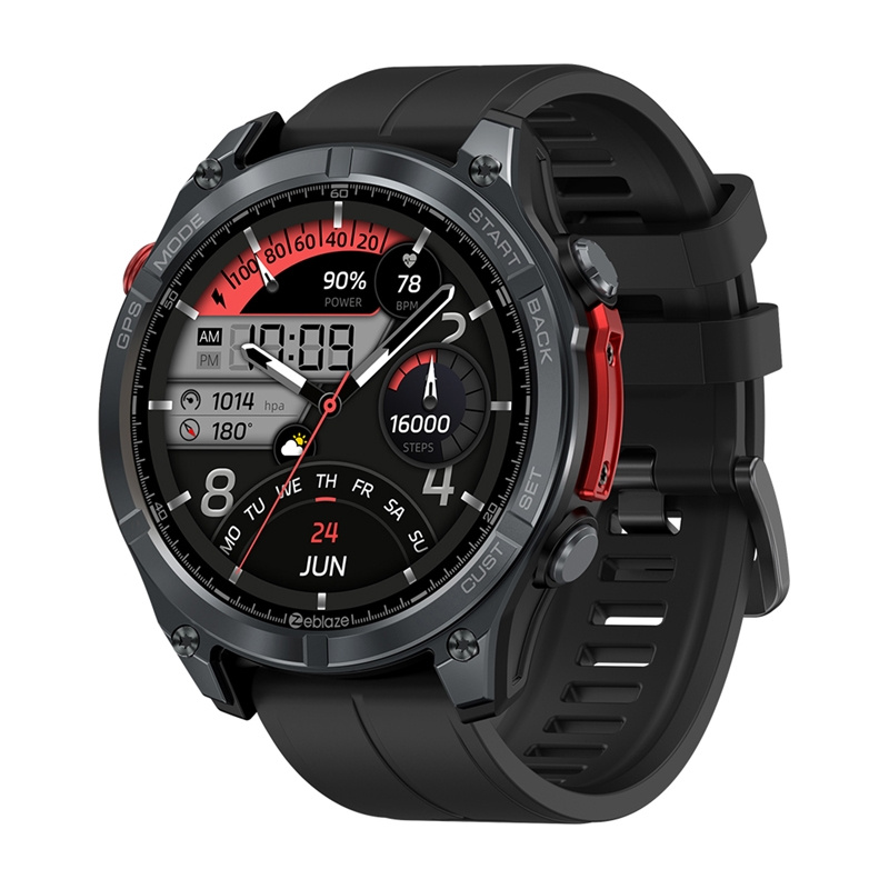 Zeblaze Stratos 4 pametni sat (Crni)