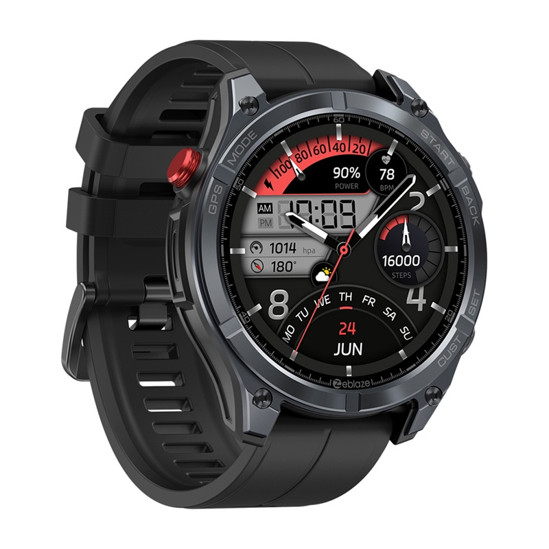 Zeblaze Stratos 4 pametni sat (Crni) - Slika 2