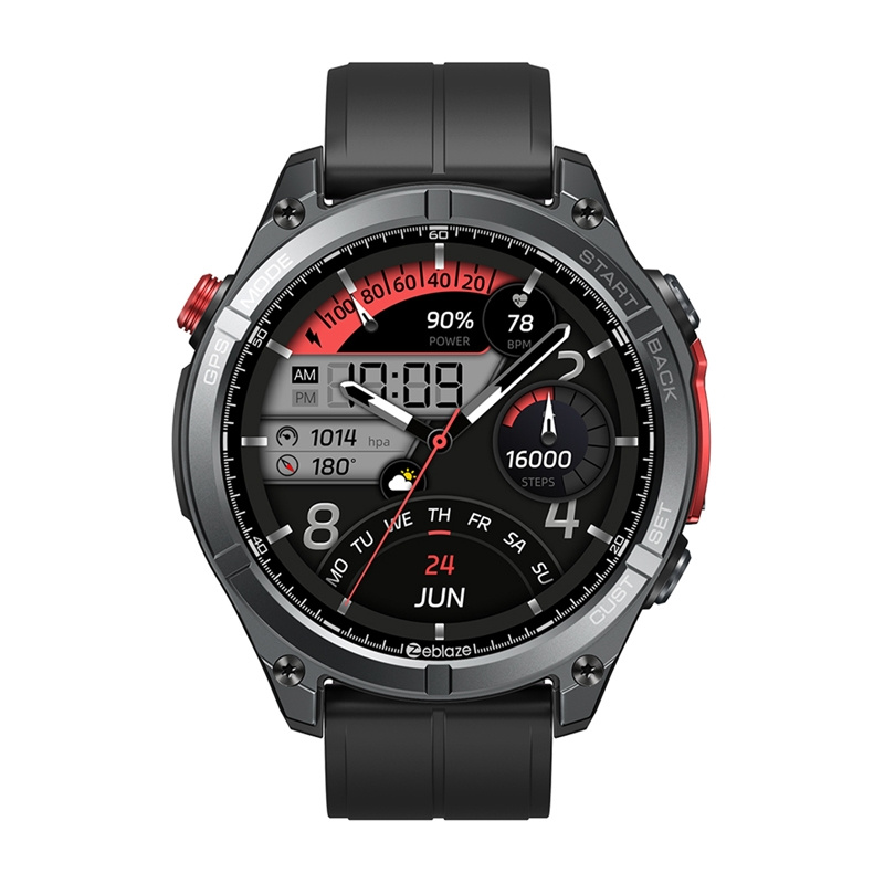 Zeblaze Stratos 4 pametni sat (Crni) - Slika 3