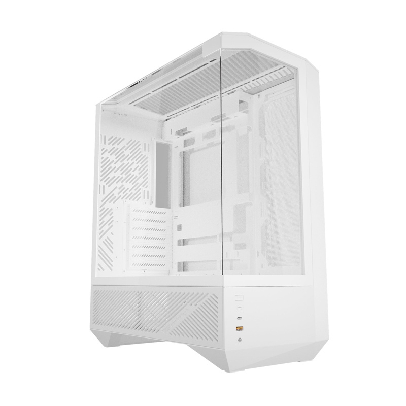 Darkflash DY460 kućište za računalo (bijelo) + 4 ARGB ventilatora - Slika 4