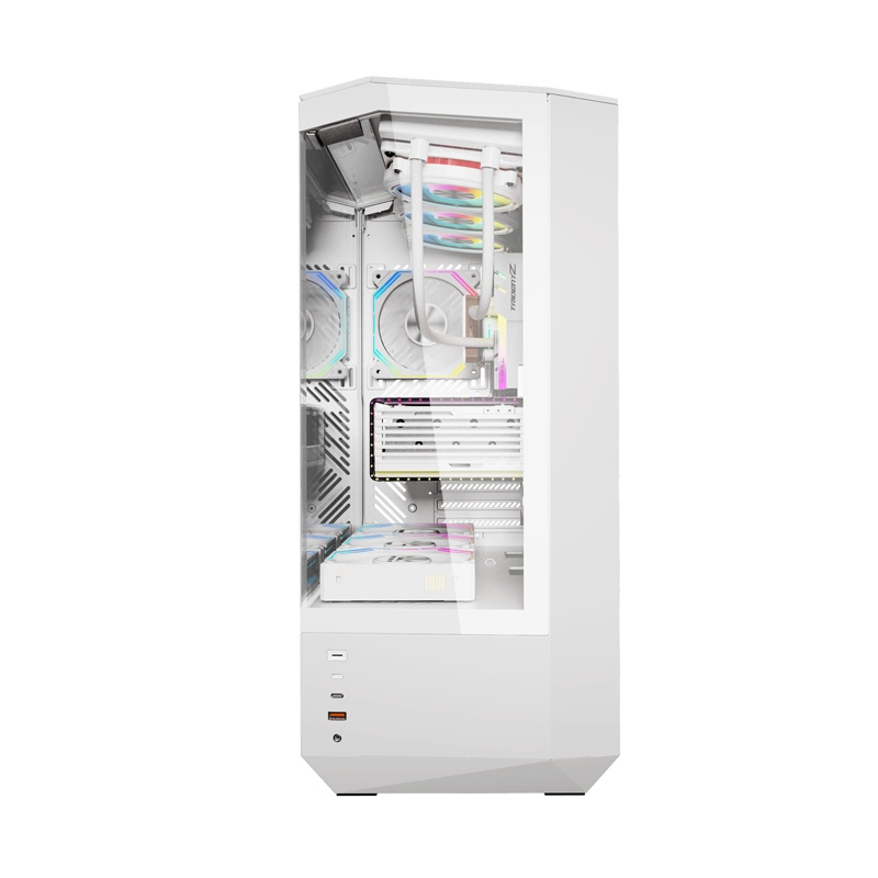 Darkflash DY460 kućište za računalo (bijelo) + 4 ARGB ventilatora - Slika 9