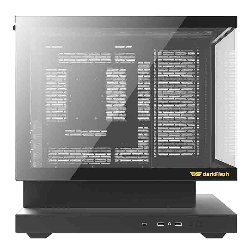 Darkflash F1 kućište za računalo (Crno) + 6 ARGB ventilatora - Slika 2