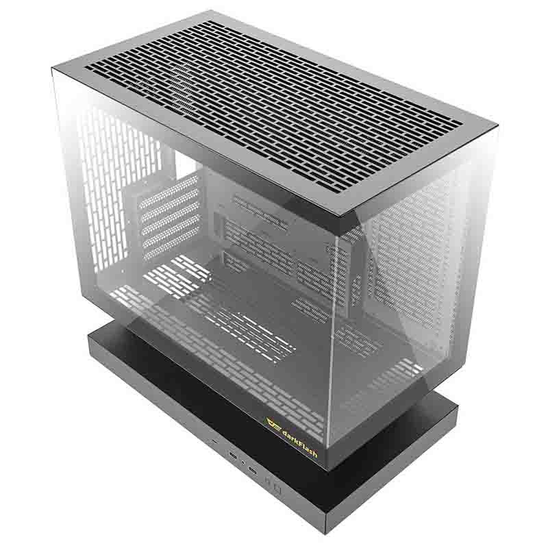 Darkflash F1 kućište za računalo (Crno) + 6 ARGB ventilatora - Slika 8