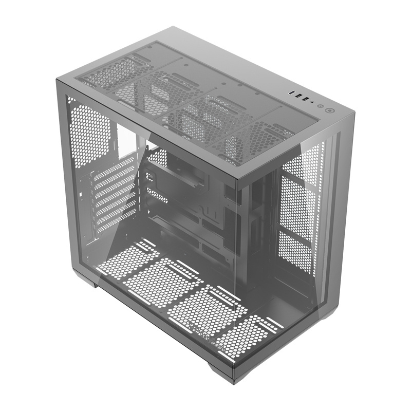 DarkFlash C280 kućište za računalo (crno) + 7 ventilatora - Slika 10