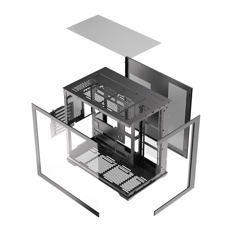 DarkFlash C280 kućište za računalo (crno) + 7 ventilatora - Slika 13