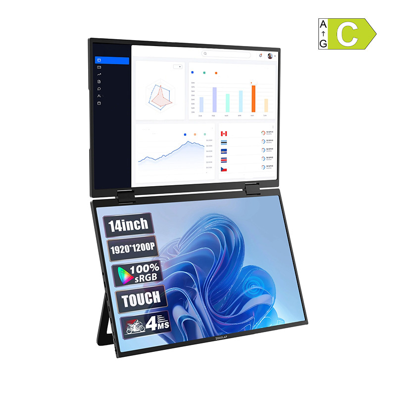 ZEUSLAP Z14W prijenosni monitor s 14-inčnim dual-touch ekranom