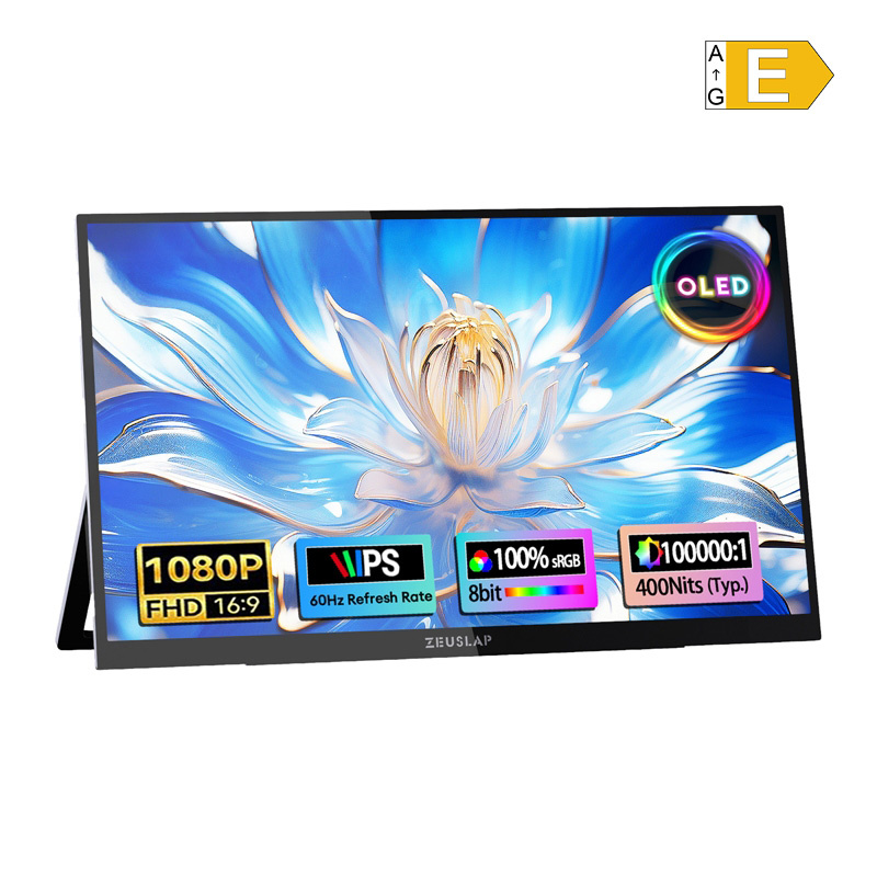 ZEUSLAP OL133ED prijenosni monitor s 13,3" zaslonom osjetljivim na dodir