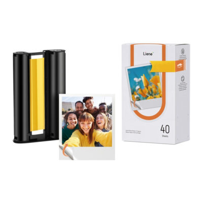 Liene Amber 3x3" samoljepljivi foto papir, 40 listova + 1 uložak