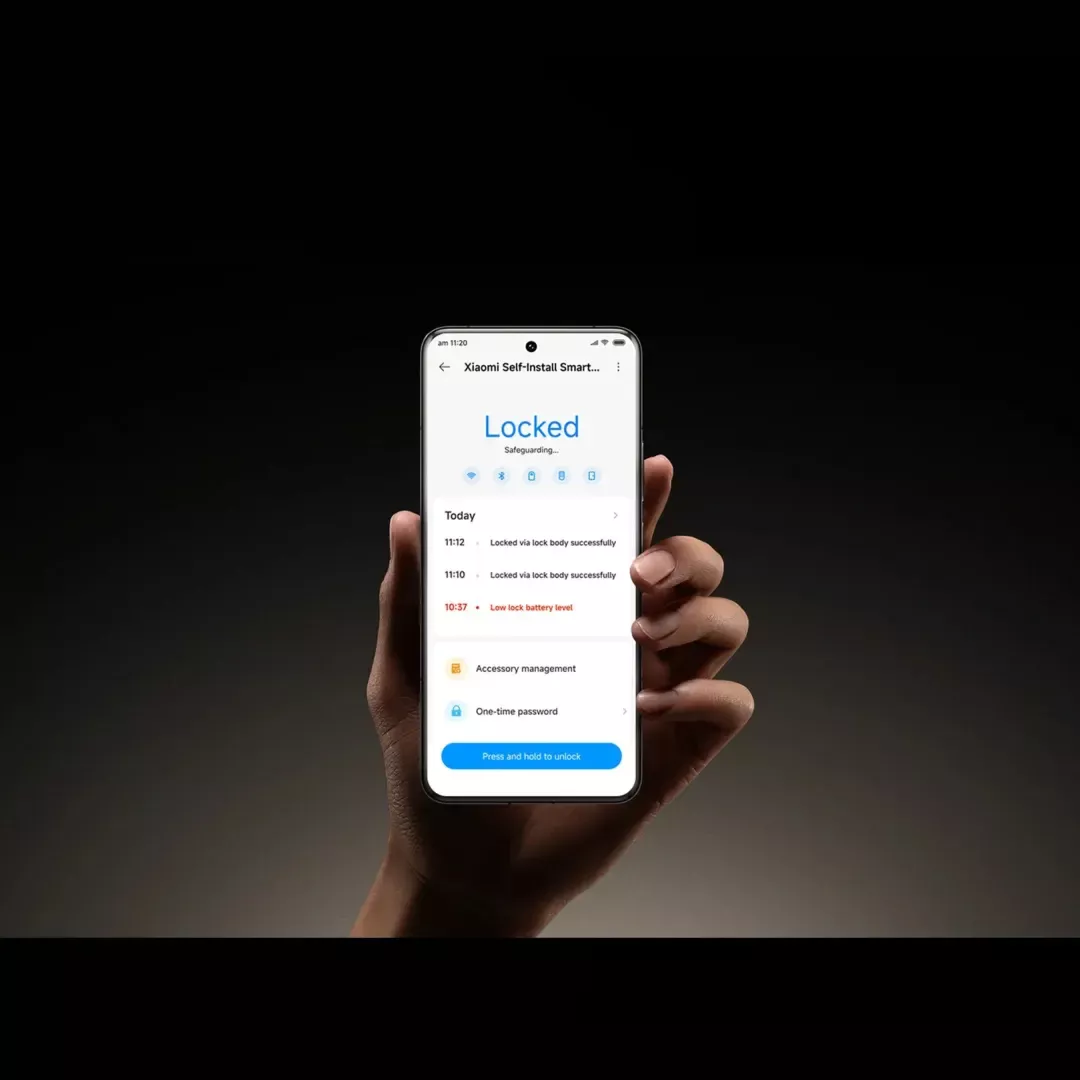 Xiaomi Self-Install Smart Lock pametna brava - Slika 5
