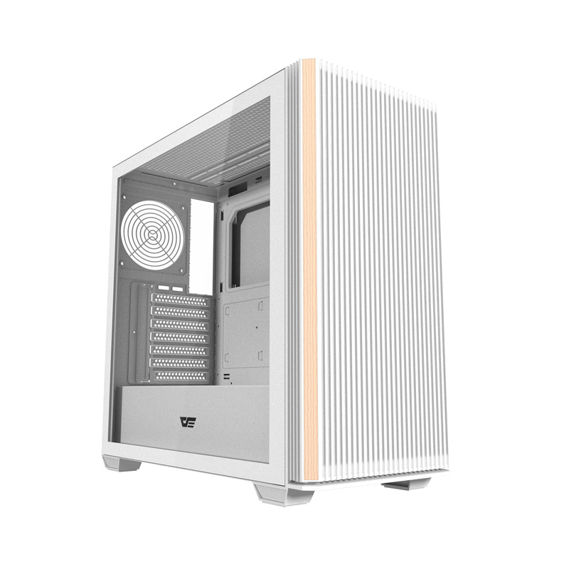 Darkflash DS900WS ATX kućište za računalo bez ventilatora (bijelo)