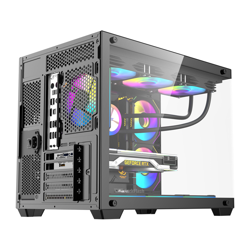 DarkFlash B275 PRO kućište za računalo (crno) + 6 ventilatora - Slika 3