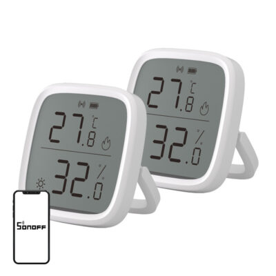 SONOFF ZigBee SNZB-02D senzor temperature i vlage, 2-komada