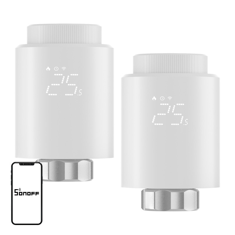 SONOFF ZigBee TRVZB termostatska glava, 2-komada