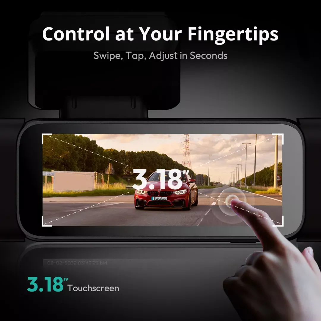 Botslab Dash Cam G980H 4 Channel - Auto kamera - Slika 7