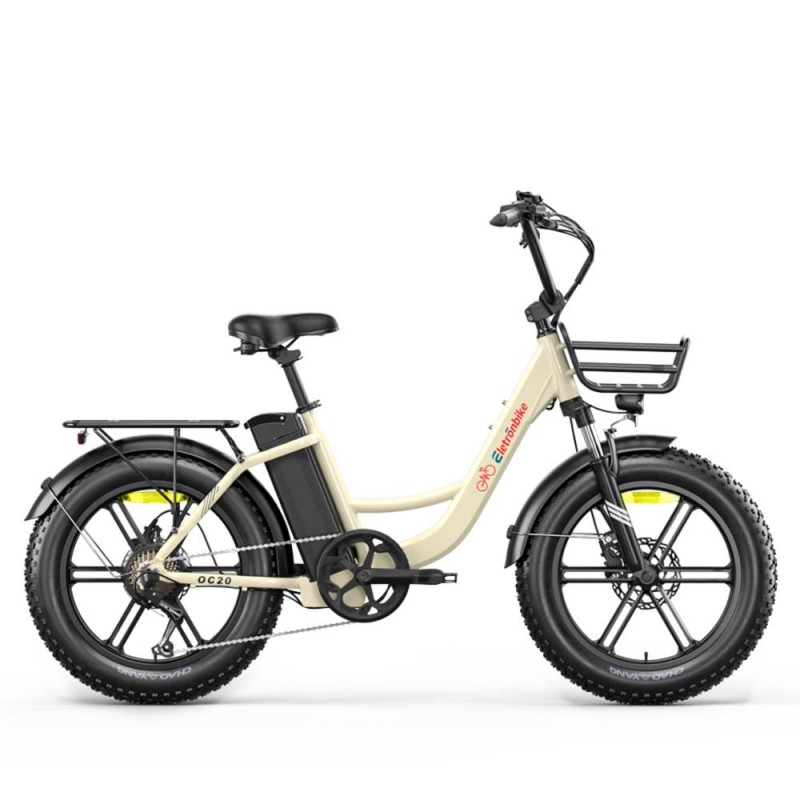 ELETRONBIKE OC20 električni bicikl - bež