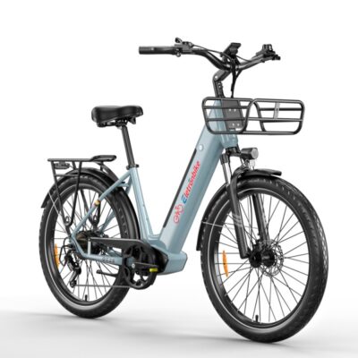 Alternative view of ELETRONBIKE OC26 električni bicikl - plavi