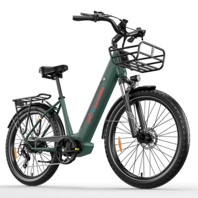 Alternative view of ELETRONBIKE OC26 električni bicikl - zeleni