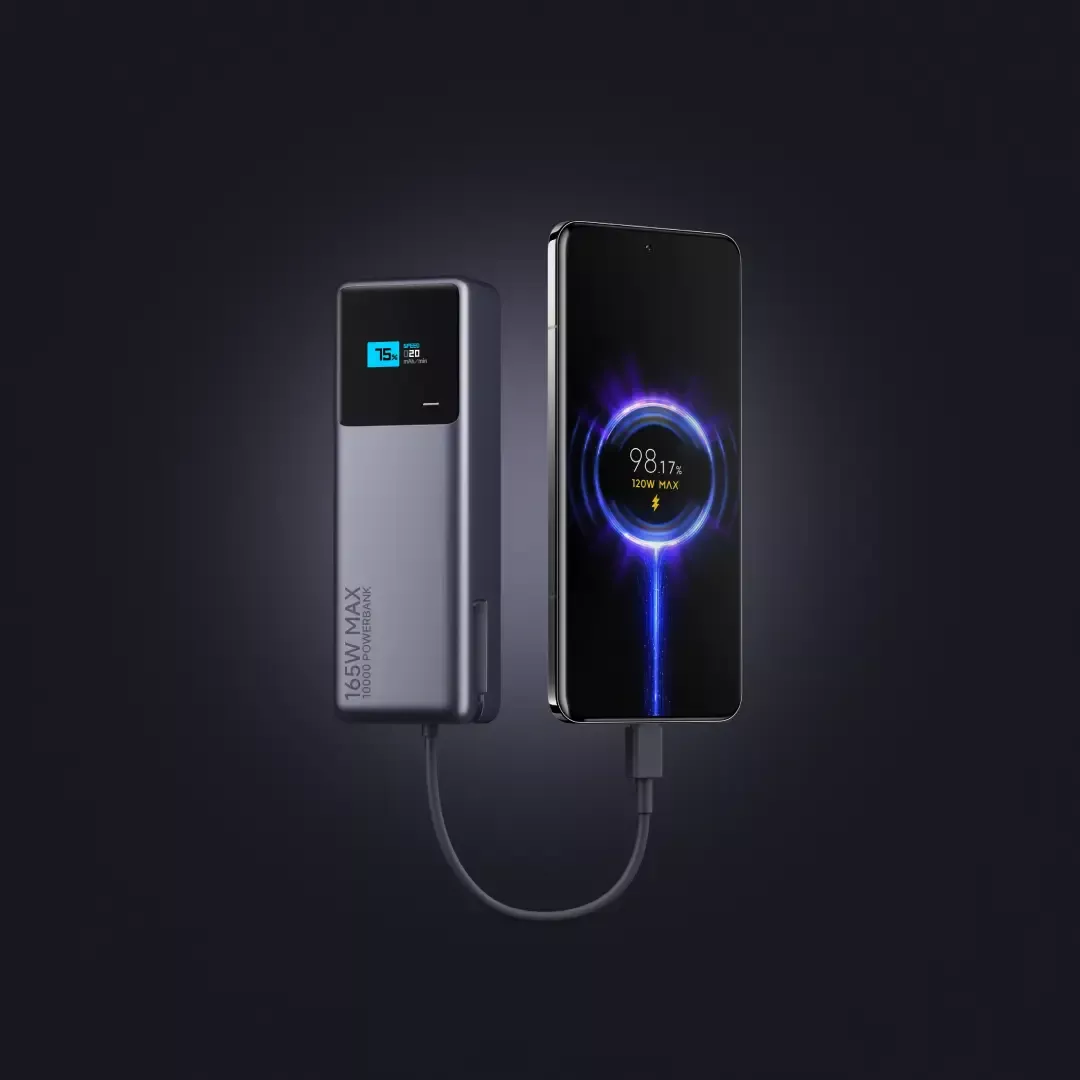 Xiaomi 165 W Power Bank 10000 mAh - Prijenosni punjač - Slika 4