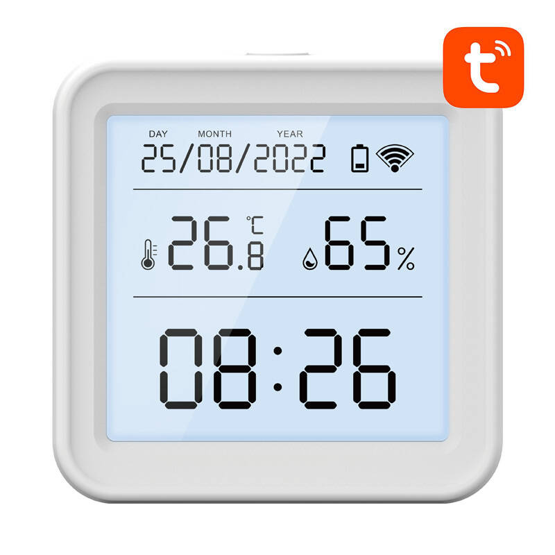 Gosund S6 LCD Pametan senzor temperature i vlage WiF Tuya - Slika 3