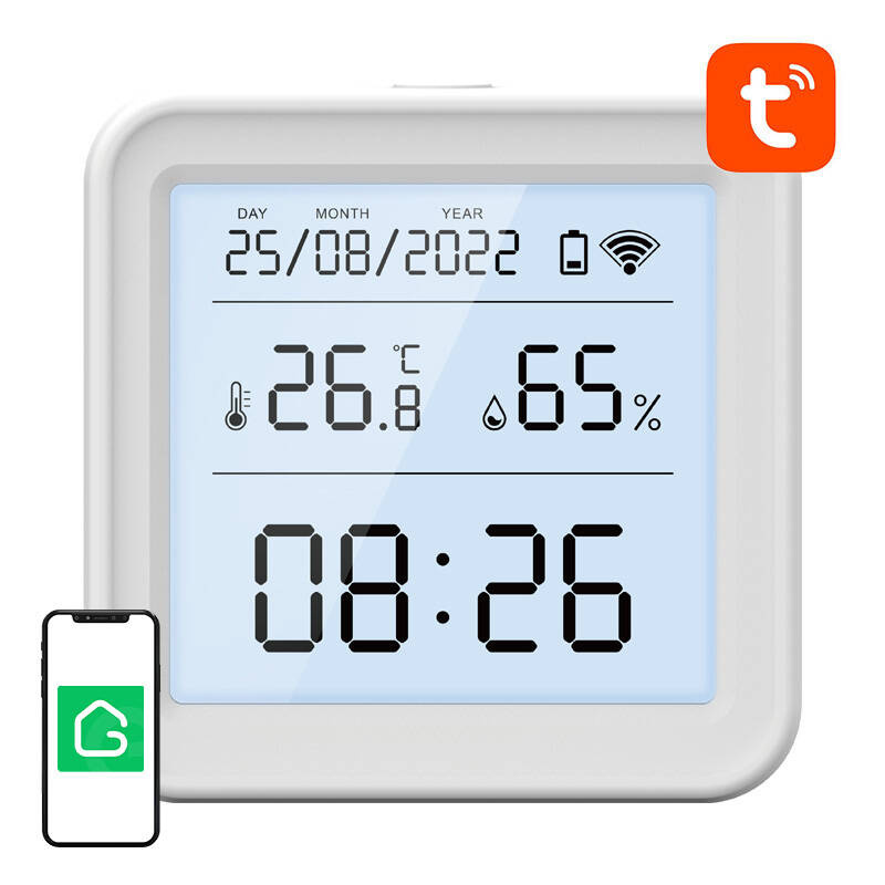 Gosund S6 LCD Pametan senzor temperature i vlage WiF Tuya