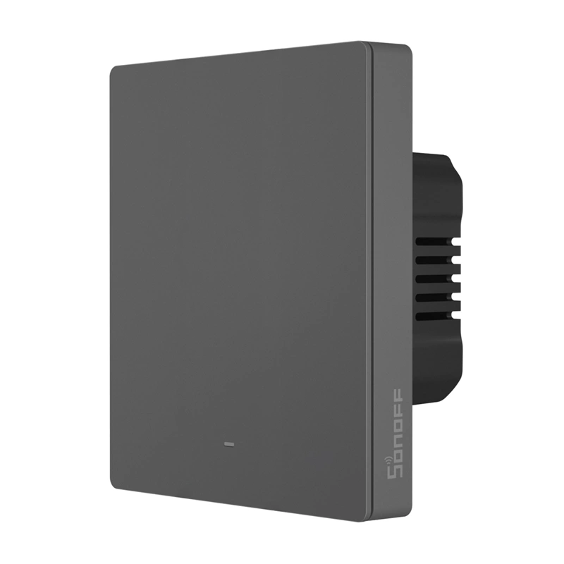 SONOFF M5-1C-80 WiFi pametni zidni prekidač (1-kanalni, za okvir, grafit) - Slika 3