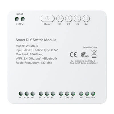 Alternative view of Avatto WSMD-4 32V pametni DIY prekidač modul