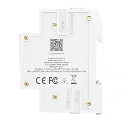 Alternative view of SONOFF BASIC-ZB1GSP Zigbee prekidač
